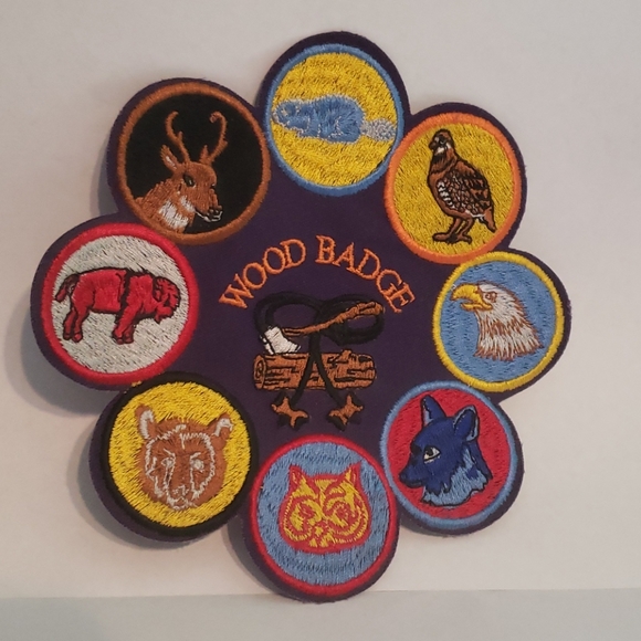 Boy Scout Wood Badge Patch